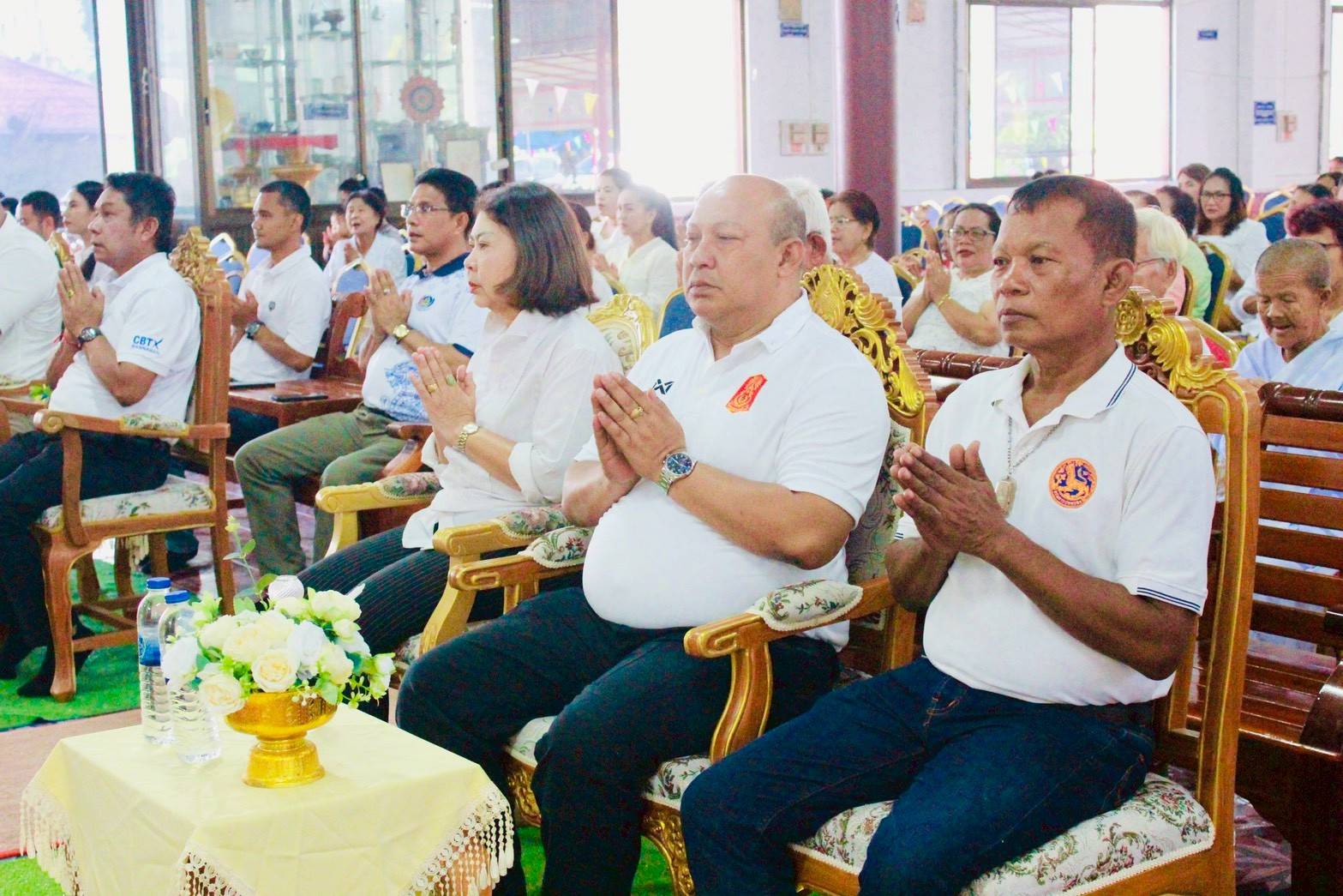 กิจกรรม “เข้าวัดฟังธรรมไปกับนายอำเภอบ้านนาสาร”