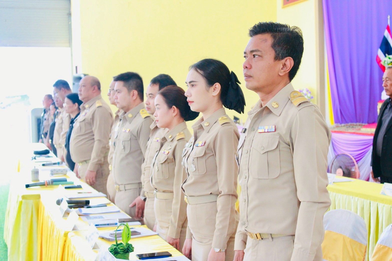 การประชุมกำนัน ผู้ใหญ่บ้าน ฯลฯ ประจำเดือนธันวาคม 2568