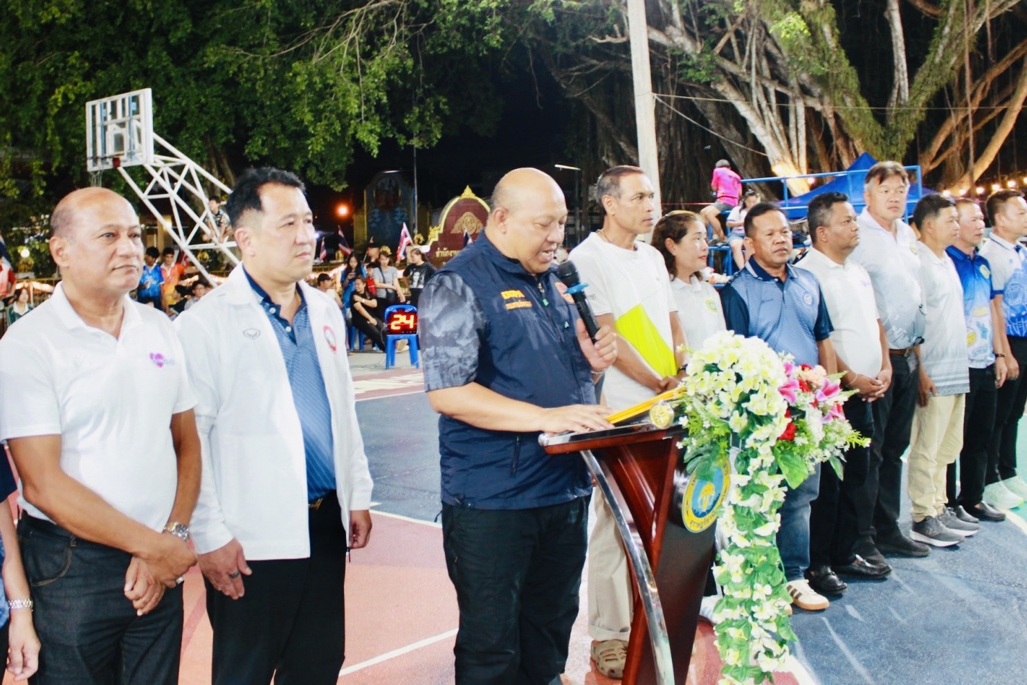 พิธีเปิดการแข่งขันบาสเกตบอลชิงแชมป์ภาคใต้ ครั้งที่ 13 “นาสารเกมส์” ประจำปี 2569