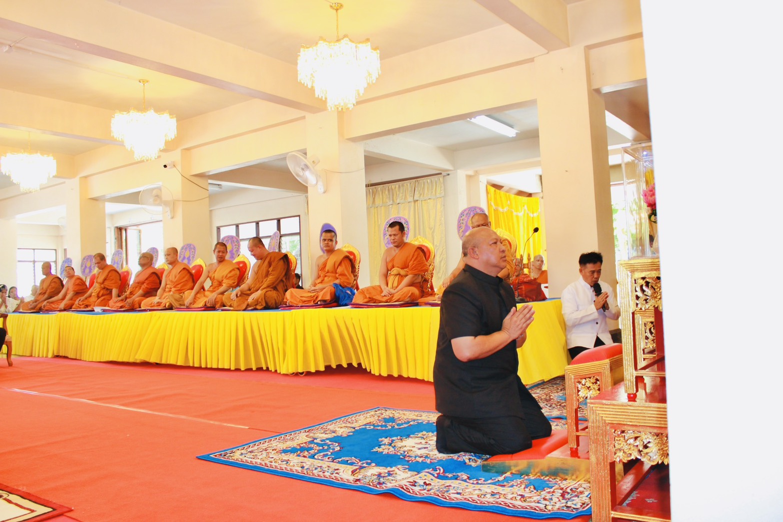 พิธีบำเพ็ญกุศลสวดพระพุทธมนต์ถวายพระราชกุศลสมเด็จพระนางเจ้าสิริกิติ์ พระบรมราชินีนาถ พระบรมราชชนนีพันปีหลวง