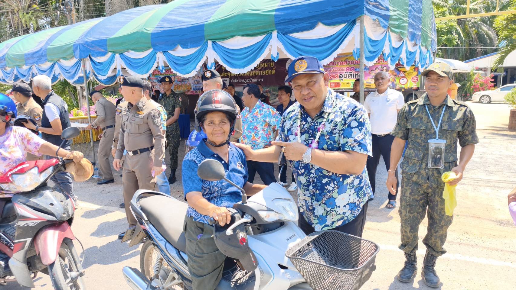 เปิดจุดบริการประชาชนและโครงการ“จับแล้วแจก แลกความปลอดภัย” ช่วงเทศกาลสงกรานต์ 2569