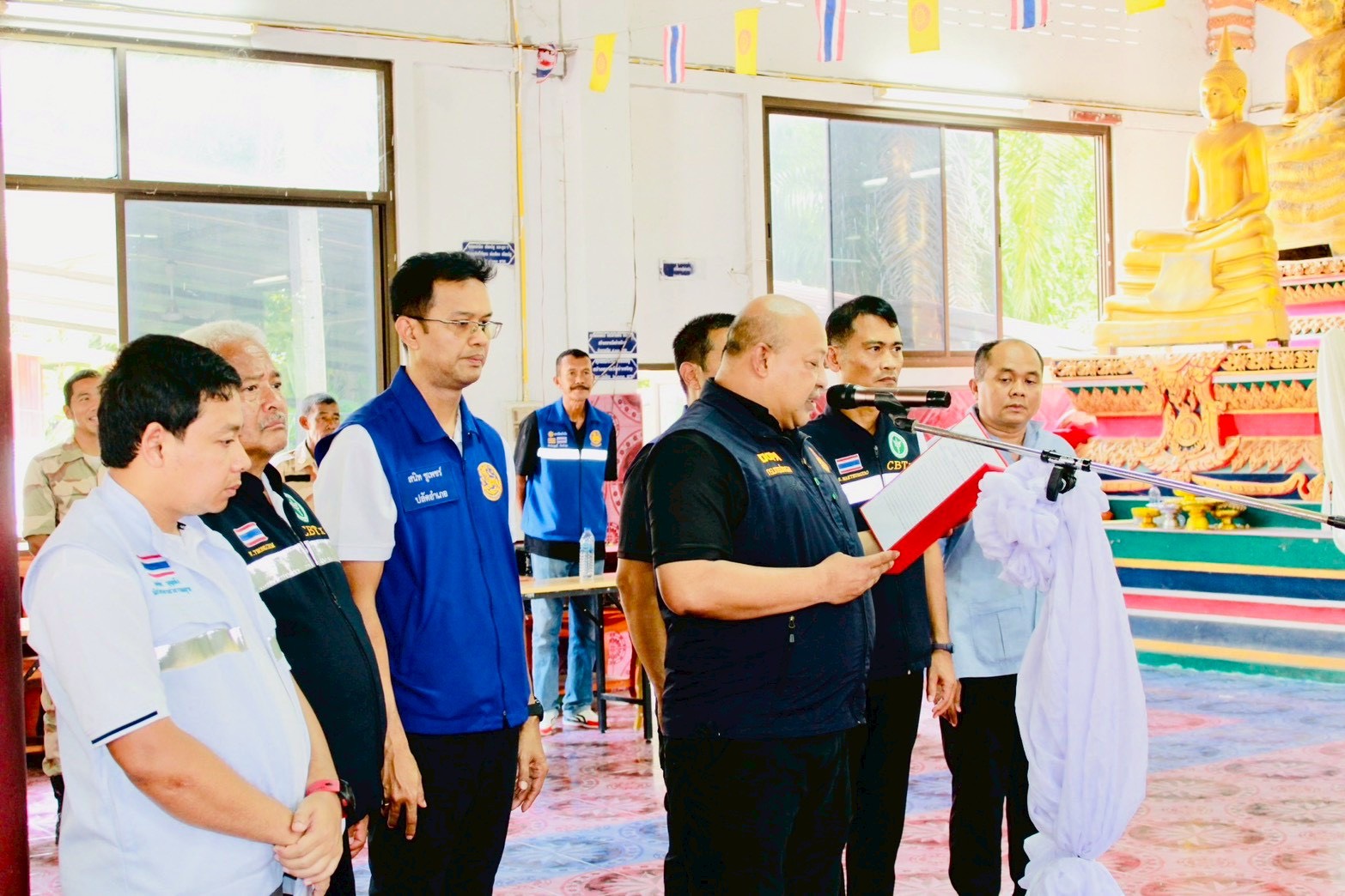 พิธีเปิดโครงการชุมชนล้อมรักษ์ บำบัดฟื้นฟู ผู้ใช้ยาเสพติดโดยชุมชน เป็นศูนย์กลาง CBTx รุ่นที่ 3