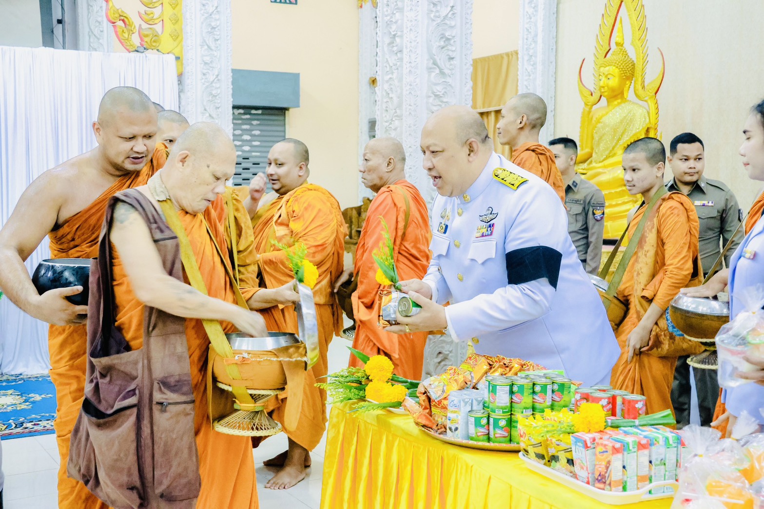พิธีกิจการจัดงานเฉลิมพระเกียรติ เนื่องในโอกาสพระราชพิธีมหามงคลเฉลิมพระชนมพรรษา ๔ รอบ
