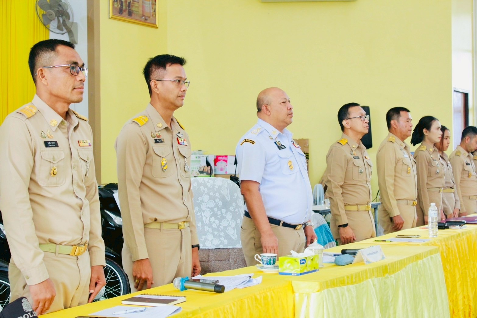 การประชุมกำนัน ผู้ใหญ่บ้าน ฯลฯ ครั้งที่ 7/2569 ประจำเดือนกรกฎาคม 2569