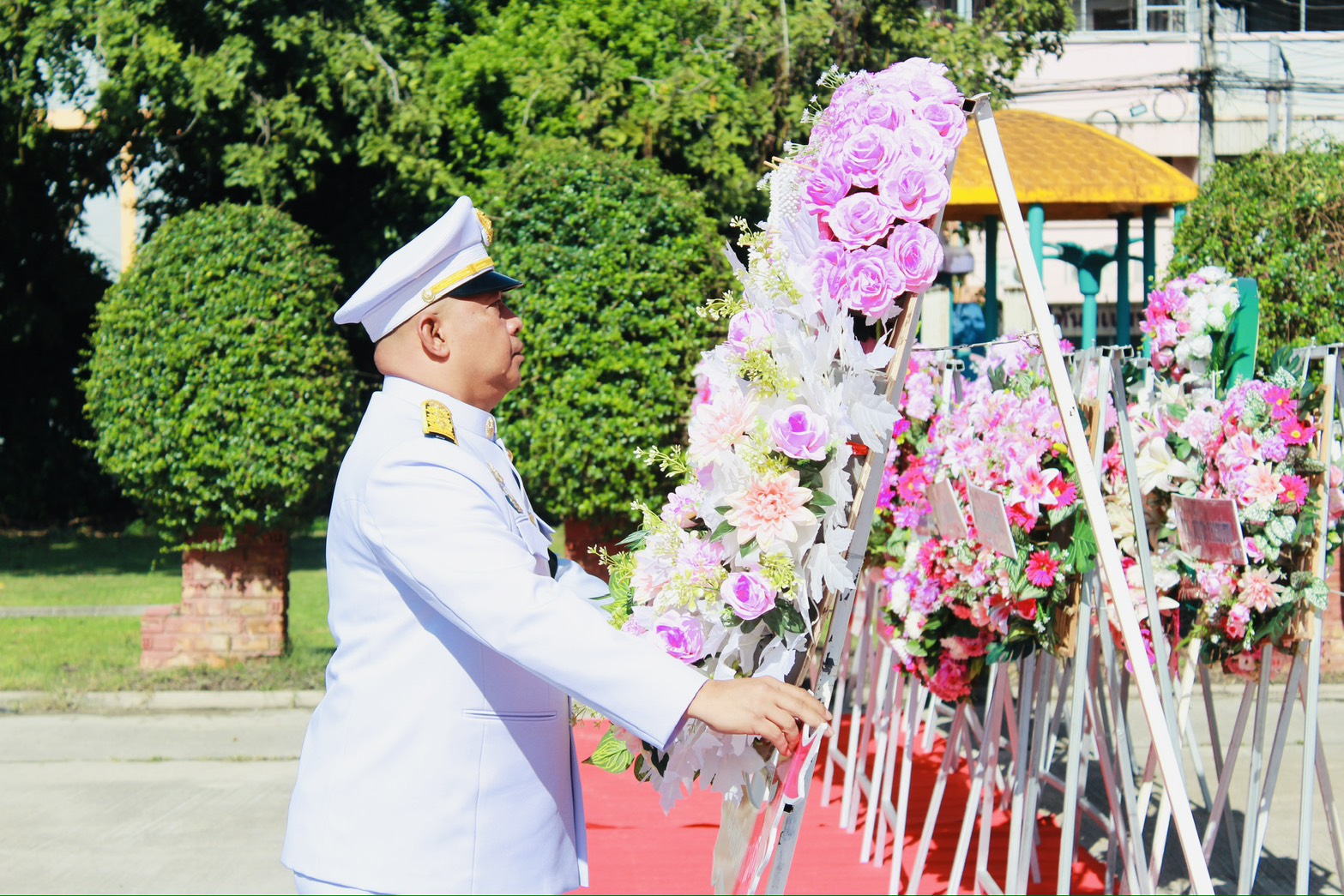 พิธีจัดกิจกรรมน้อมรำลึกในพระมหากรุณาธิคุณ เนื่องในวันคล้ายวันสวรรคตพระบาทสมเด็จพระจุลจอมเกล้าเจ้าอยู่หัว วันปิยมหาราช ๒๕๖๙